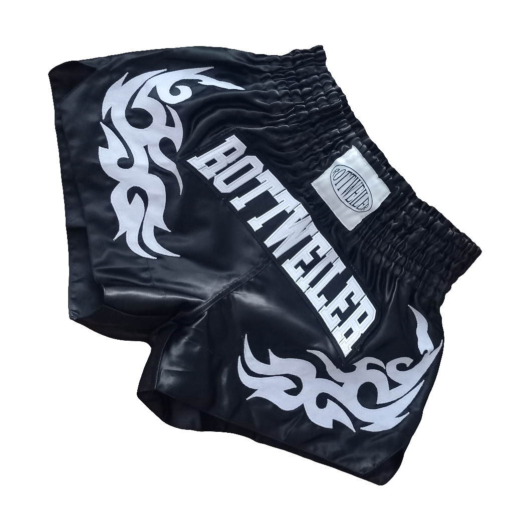 Rottweiler 'Savage' Black Muay Thai Shorts