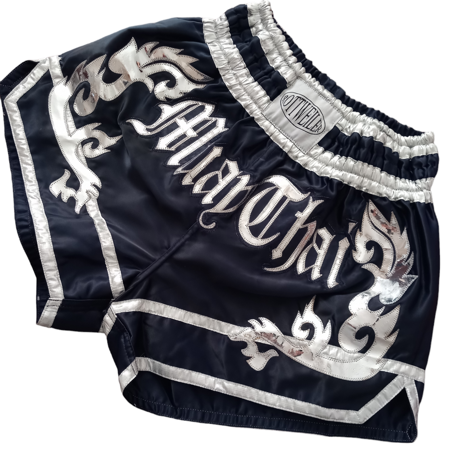 Rottweiler 'Tradition' Navy Blue Muay Thai Shorts