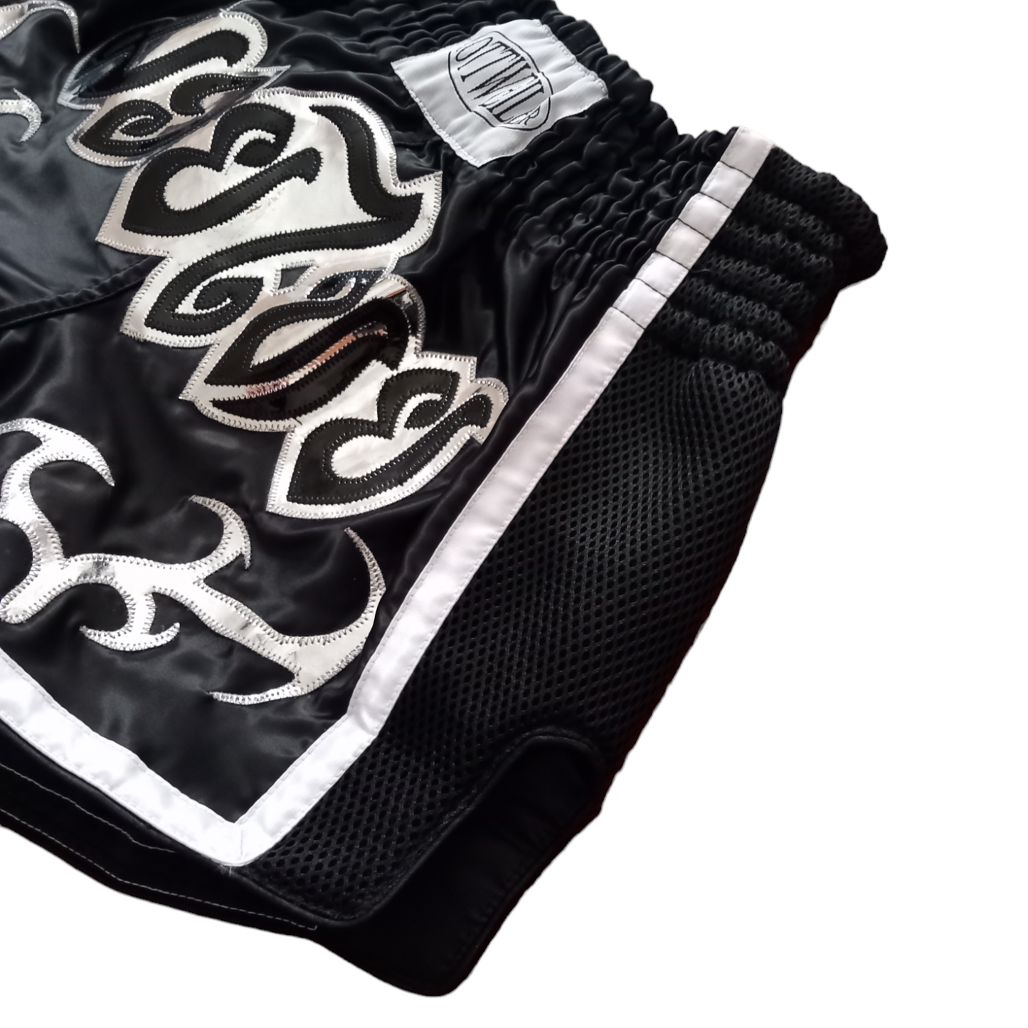 Rottweiler 'Tribal' Black Muay Thai Shorts