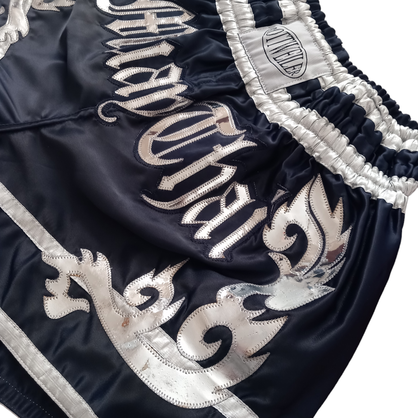 Rottweiler 'Tradition' Navy Blue Muay Thai Shorts